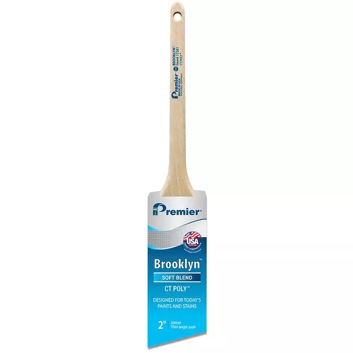 2” Premier 17281 Brooklyn Thin Angle Sash CT Paint Brush