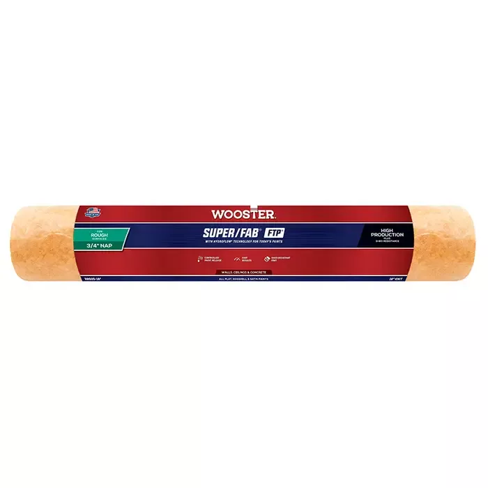 36‐Pack of 18” x 3/4” Nap Wooster RR925 Super/Fab FTP Professional Roller Cover