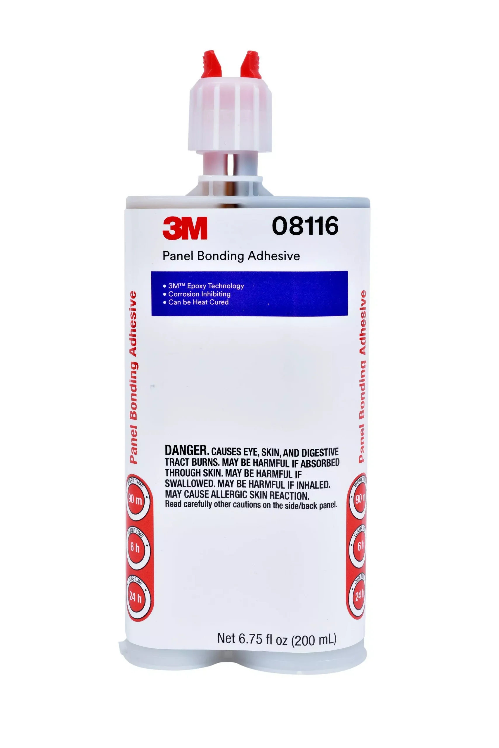 3M™ Panel Bonding Adhesive, 08116, 200 mL Cartridge, 6 per case