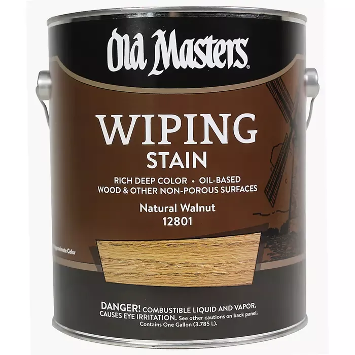 Gal Old Masters 12801 Natural Walnut Old Masters Oil‐Based Wiping Stain