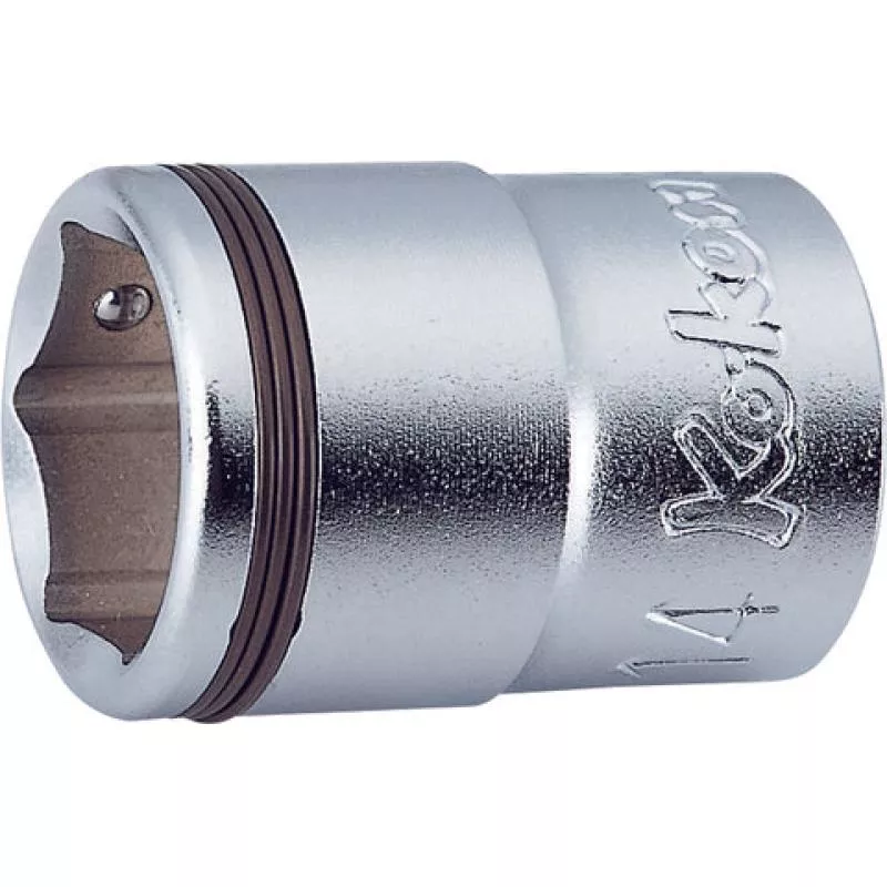 Ko-Ken 3450MH-10 3/8 Sq. Dr. Socket 10mm Nut Grip Length 26mm Outer Hex 17mm