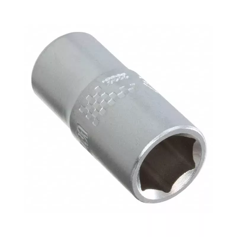 Wiha Tools 33321 6 Point - 1/4 Inch Drive Socket - 8.0mm x 25mm